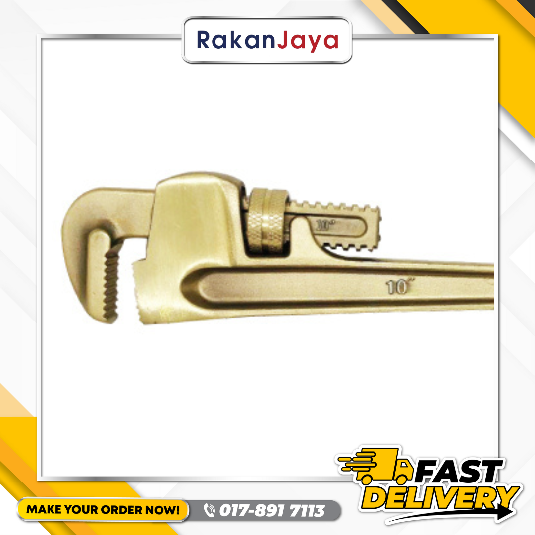 KI TOOLS NON SPARK PIPE WRENCH - U.S TYPE