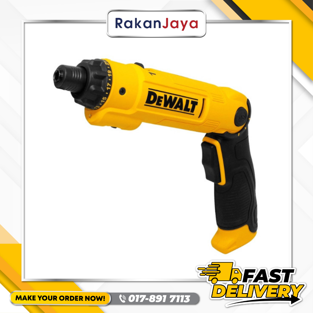 DEWALT CORDLESS SCREWDRIVER LI-LION 8V DCF008