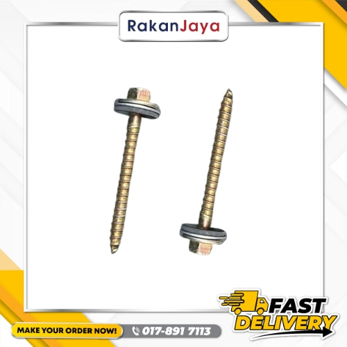 SELF DRILLING SCREW WITH WASHER (FOR WOOD)