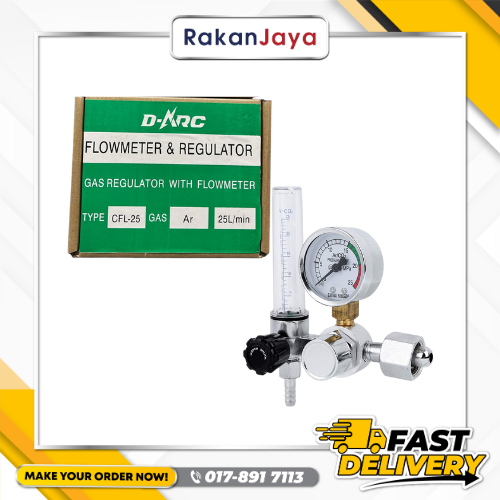 D-ARC FLOWMETER & REGULATOR