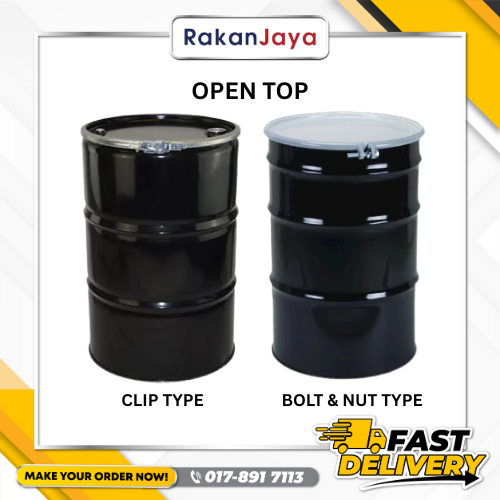 METAL STEEL DRUM (TONG DRUM BESI) RECOND