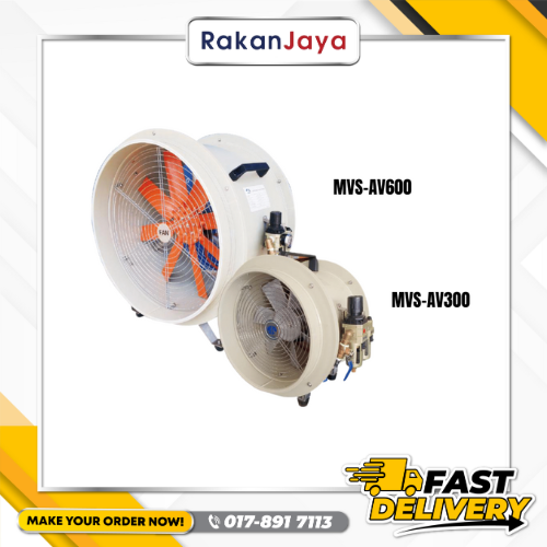 MVS PNEUMATIC VENTILATOR FAN AV600//AV300