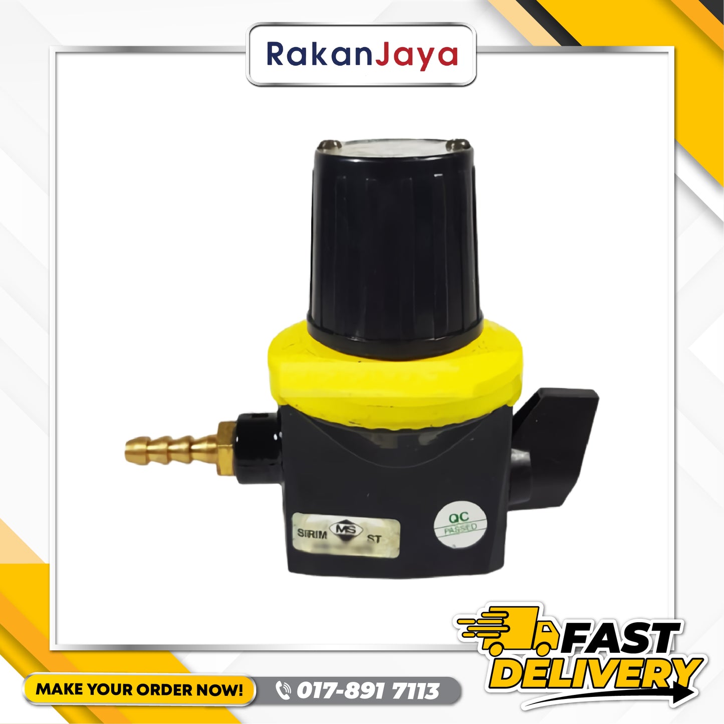 GOLDEN FUJI LPG REGULATOR 1/4" OUTLET
