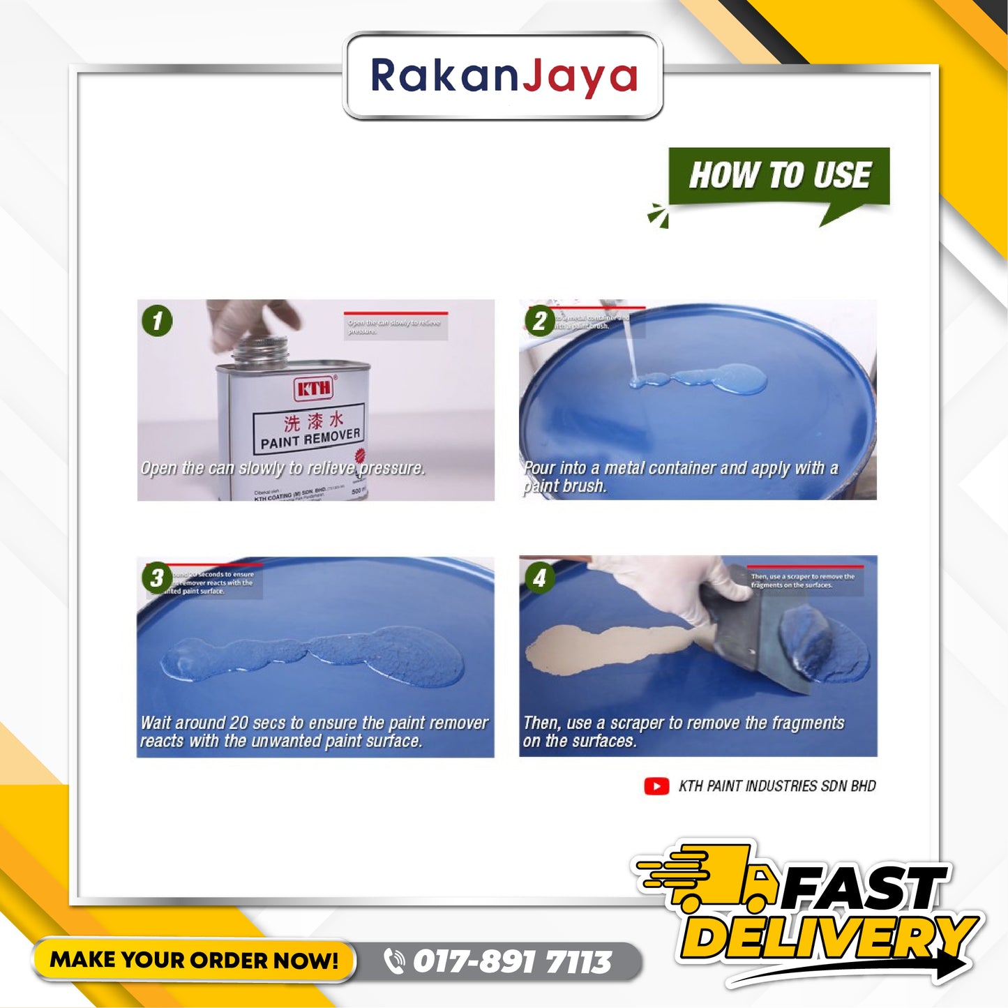 KTH PAINT REMOVER