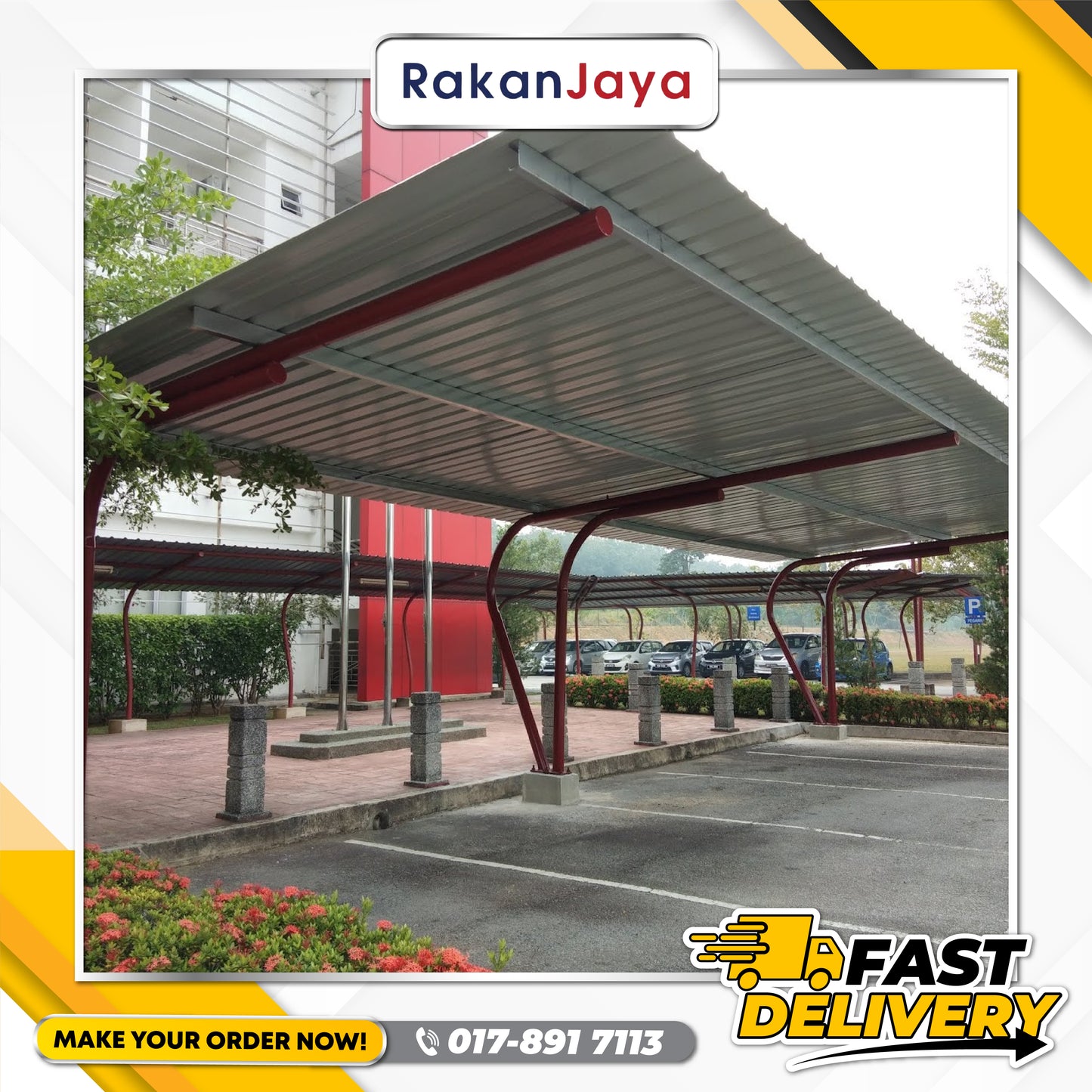 METAL ROOFING G26 (0.47MM) (1FT-9FT)