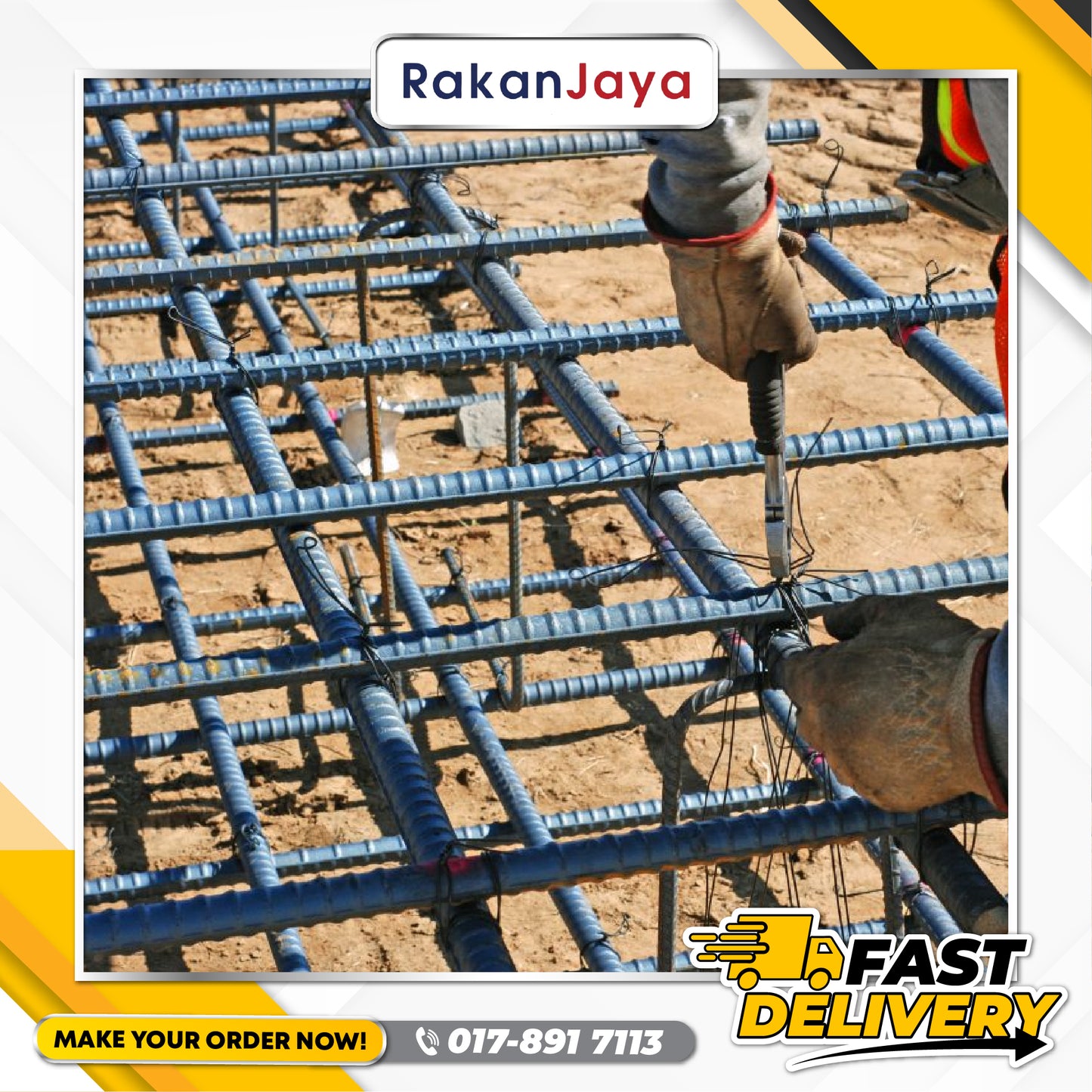 MS (MILD STEEL) Y-BAR (FOLDED / 12 METER)