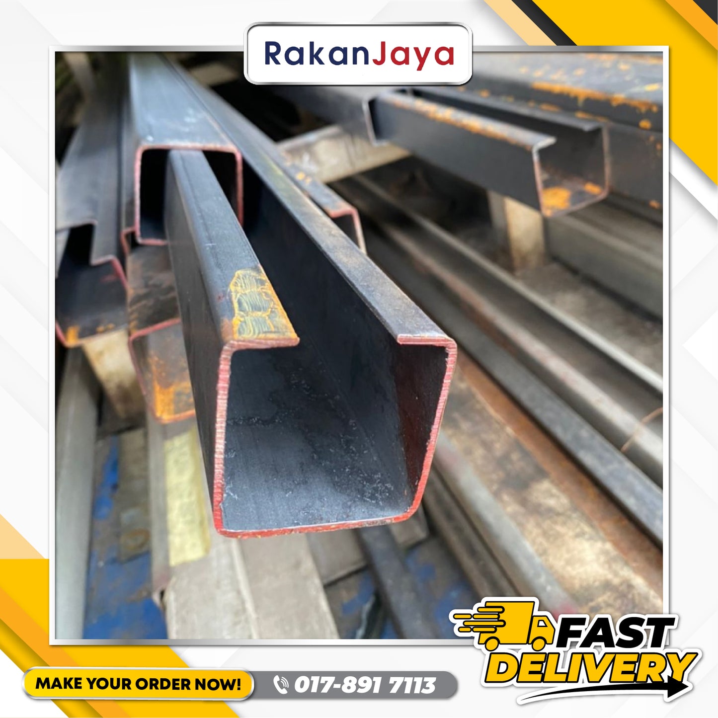 MS (MILD STEEL) UPPER CHANNEL