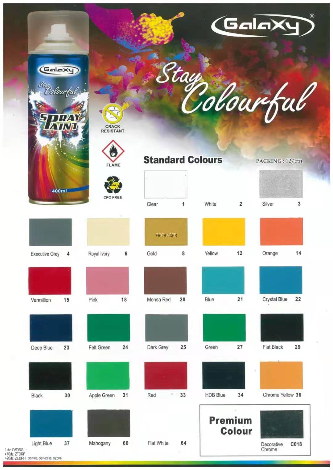 NIETZ GALAXY SPRAY PAINT