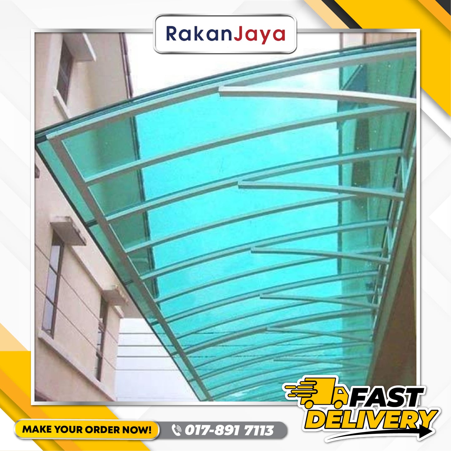 POLYCARBONATE SHEET (EMBOSSED PANEL)(3MM)(4FT)