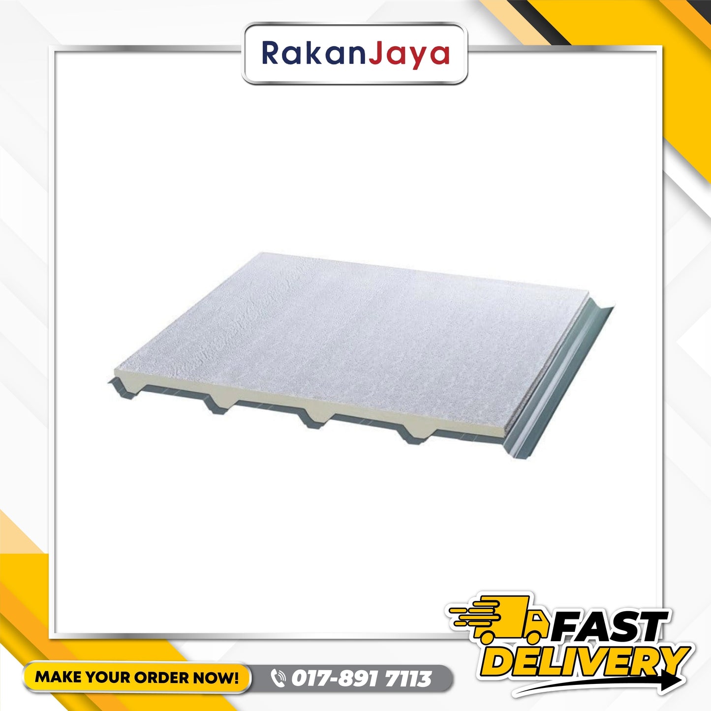 PU FOAM FOR METAL DECK G26 (0.47MM)(10FT-20FT) 1.0