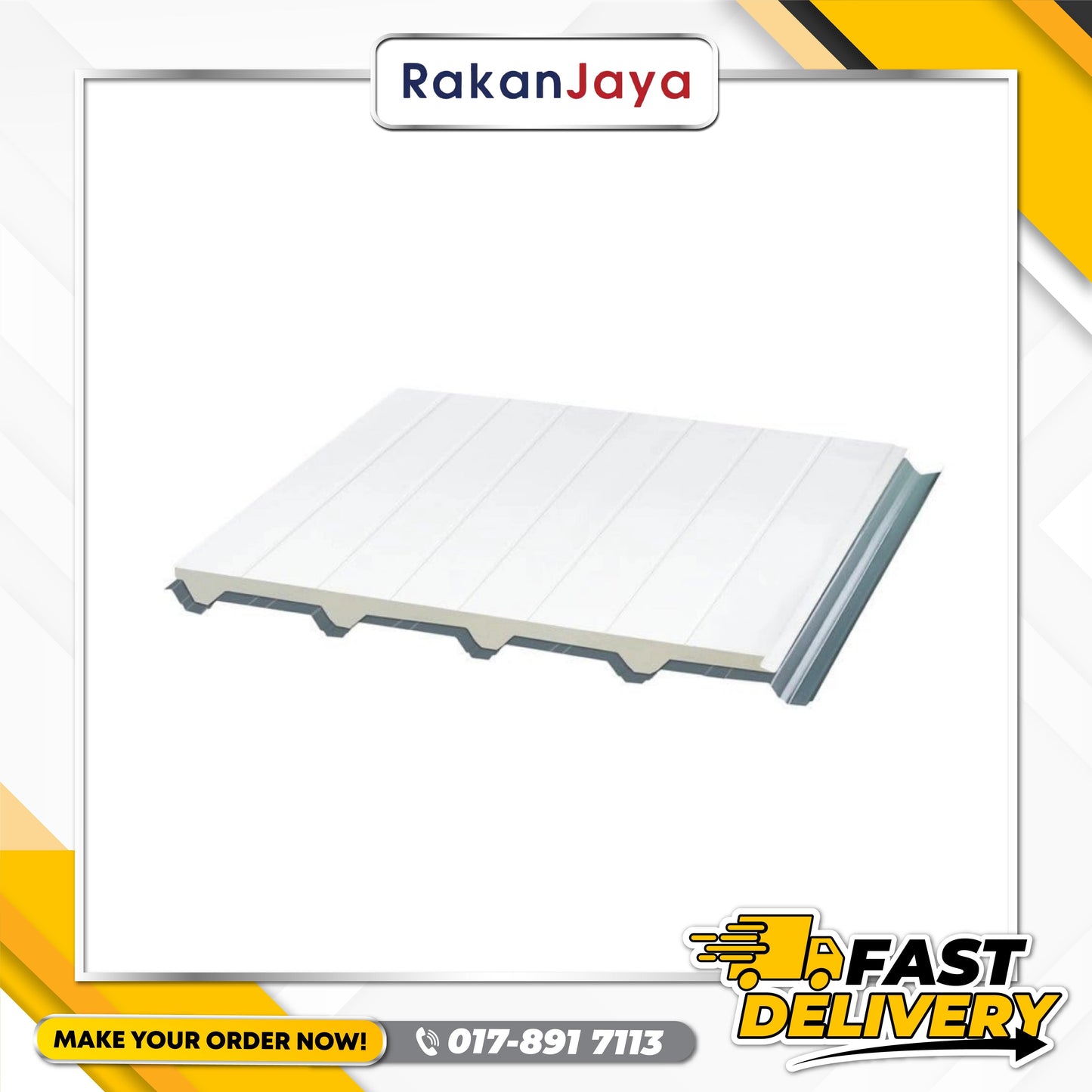 PU METAL FOR METAL DECK G26 (0.47MM)(1FT-9FT) 2.0