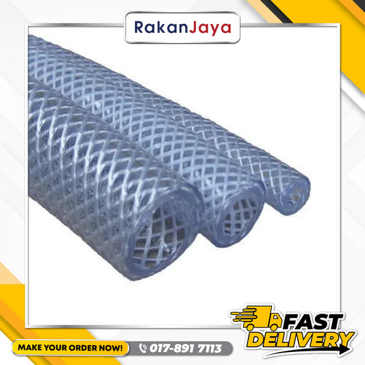 SAM-HOSE PVC REINFORCED HOSE (TRANSPARENT NET HOSE)