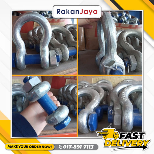 BOW BOLT & NUT SHACKLE (G2130)