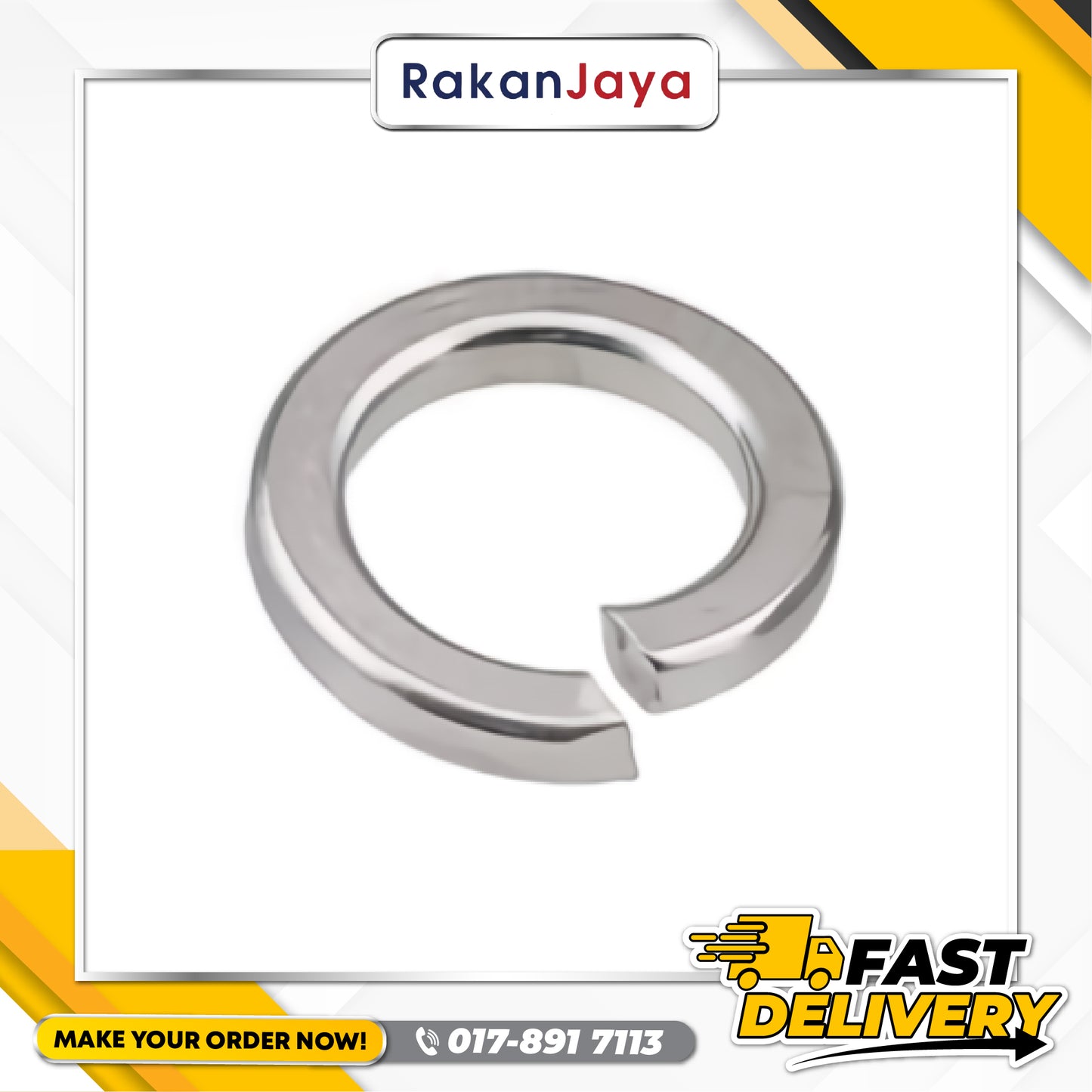 STAINLESS STEEL (SS) SPRING WASHER