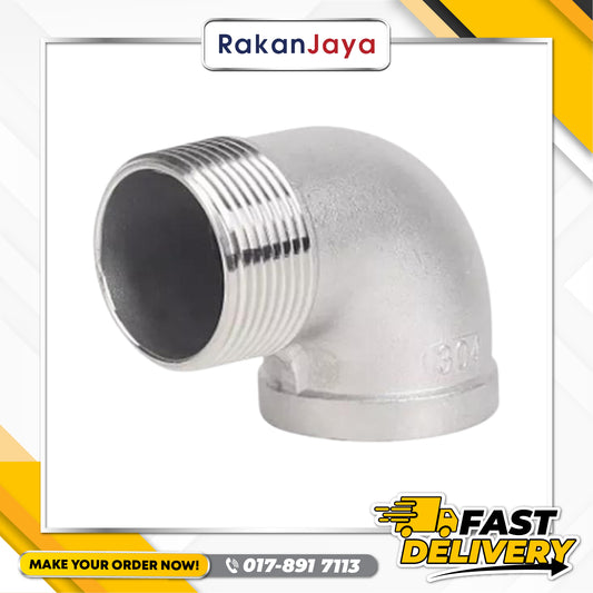 SS304 (STAINLESS STEEL) STREET ELBOW