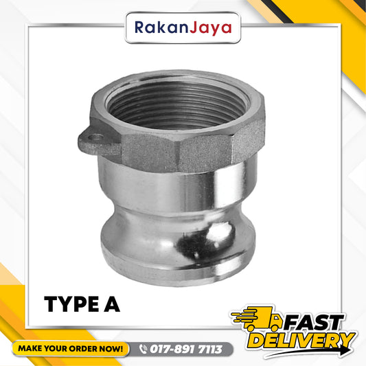 STAINLESS STEEL (SS) CAMLOCK COUPLINGS