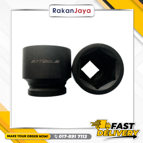 KI TOOLS IMPACT SOCKET 6PT (3/4" DRIVE STANDARD)