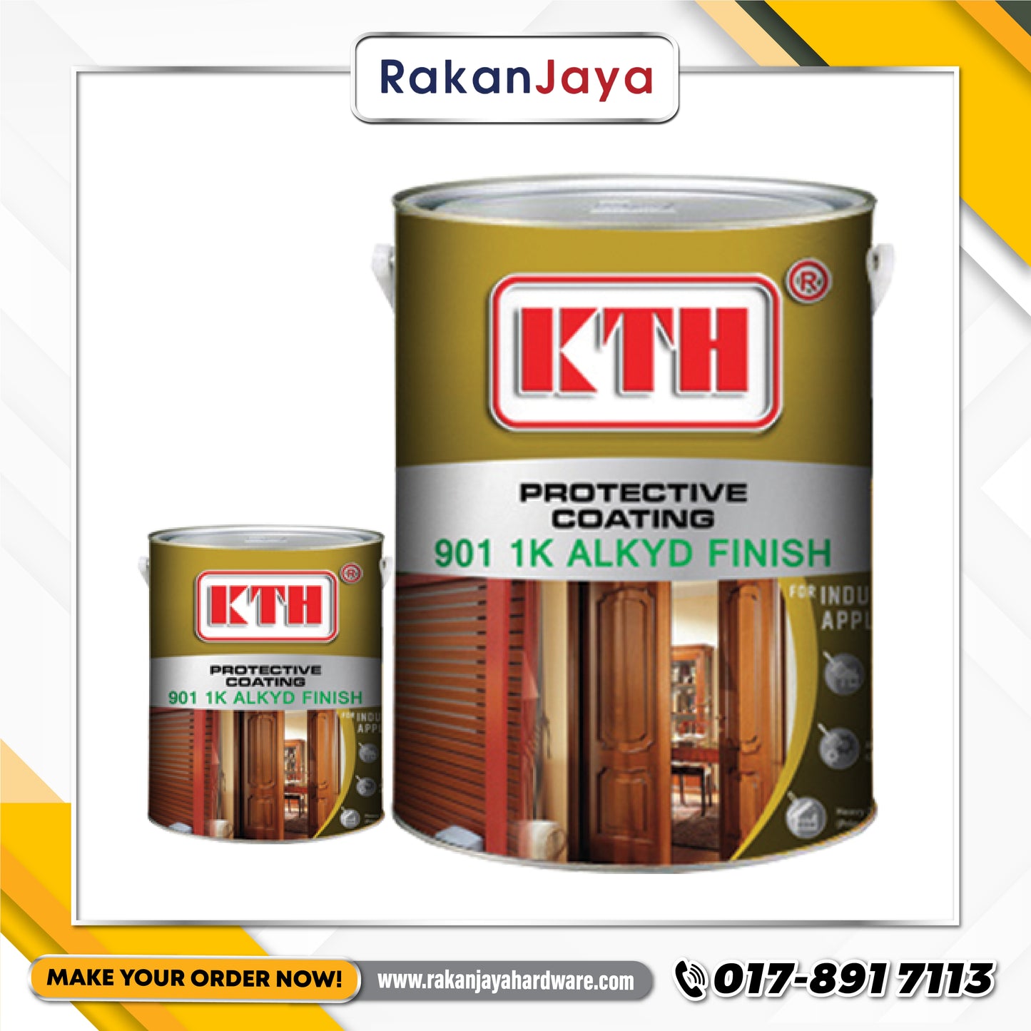 KTH PROTECTIVE COATING ALKYD FINISH 901 1K