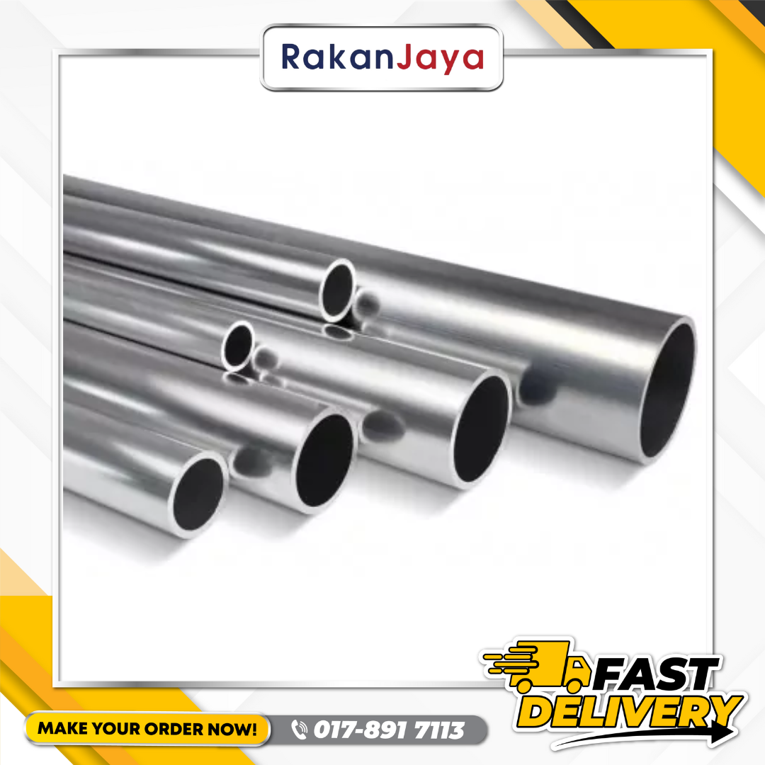 ALUMINIUM ROUND TUBE (6 MTR)