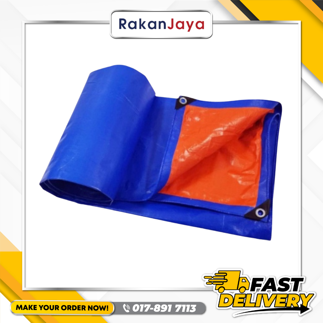 CANOPY CANVAS TERPAULIN MATERIAL WATER RESISTANCE (BRAND MALAYSIA)