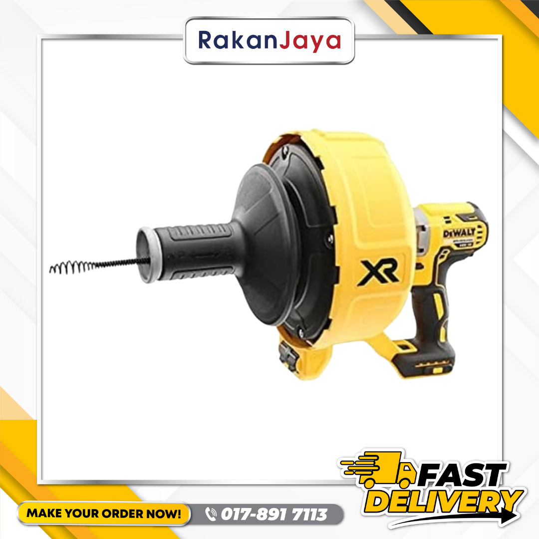 Dewalt cordless online drain snake