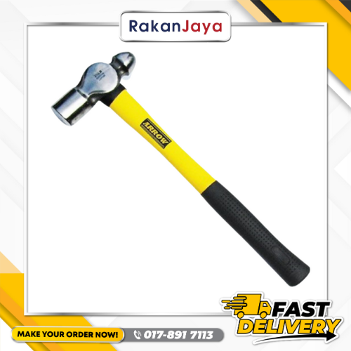 ARROW ARH2 BALL PEIN HAMMER WITH FIBER HANDLE