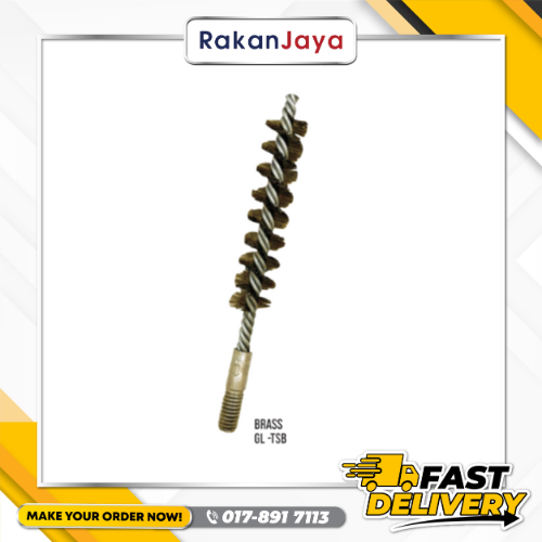 GLITZ BOILER BRUSH (MATERIAL: BRASS)