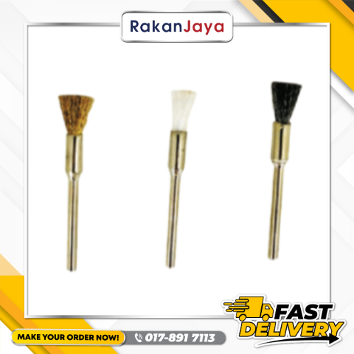 GLITZ MINI 3MM SHANK END BRUSH