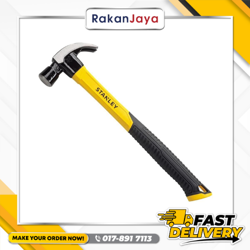 STANLEY FIBREGLASS CLAW HAMMER