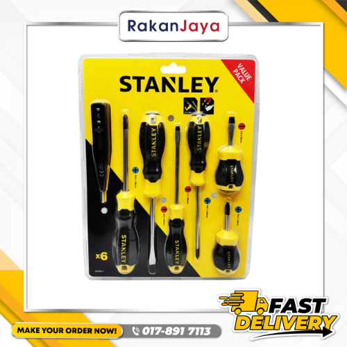 STANLEY CODE 666-79 SET 6PCS AND PHILIPS SCREWDRIVERS