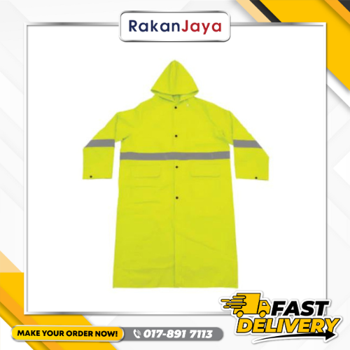 M-SAFE M-PRC HEAVY DUTY PVC RAINCOAT WITH REFLECTOR (KNEE)