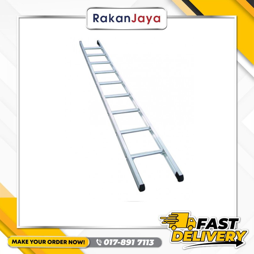 SINGLE POLE ALUMINIUM LADDER