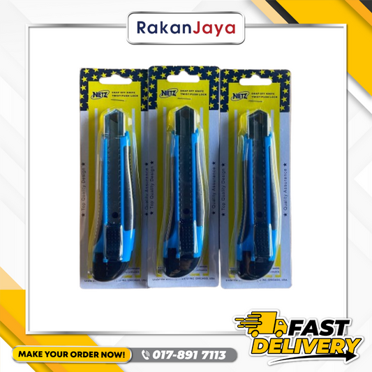 NIETZ 18X100 SOFT GRIP CUTTER (24/144) KNIFE