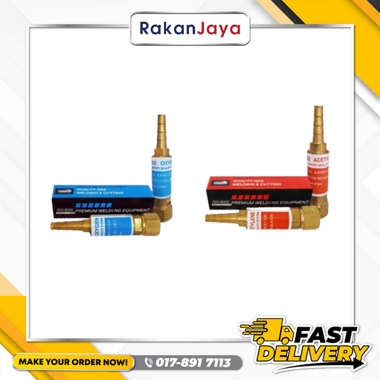 YMT FLASHGUARD ARRESTOR - OXYGEN / ACETYLENE