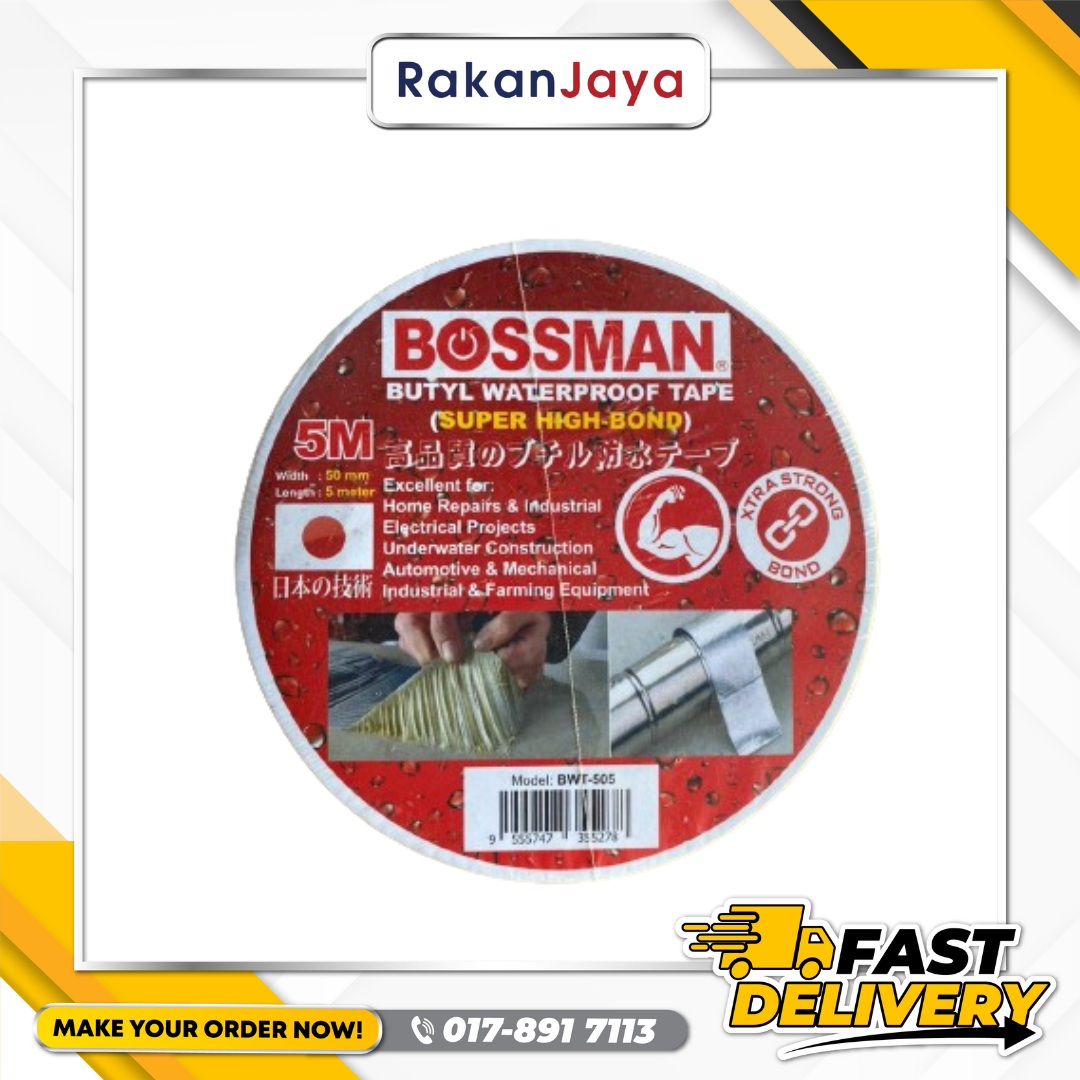 BOSSMAN - BUTYL WATERPROOF TAPE