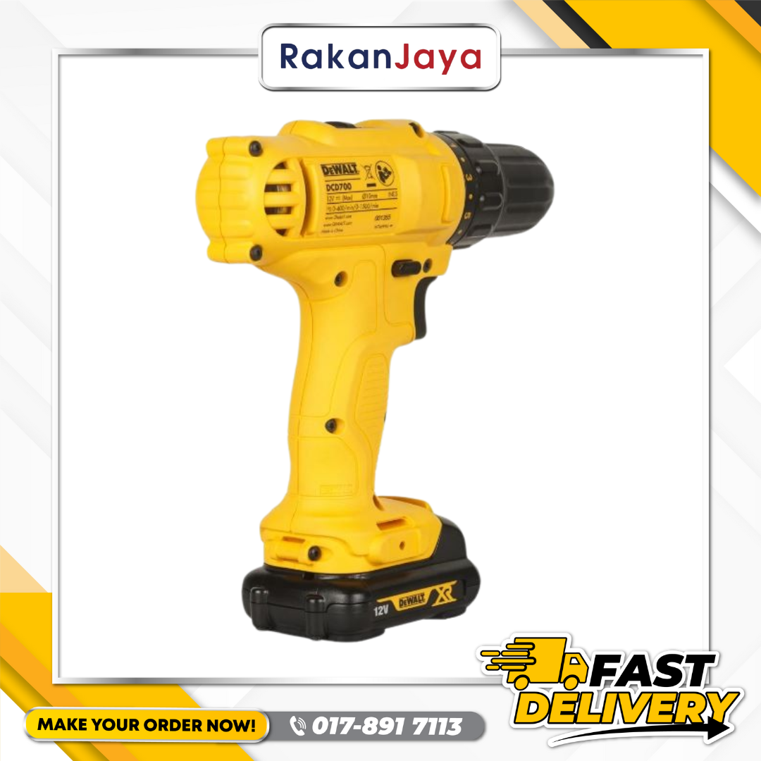 DEWALT DCD700C2 CORDLESS DRILL DRIVER