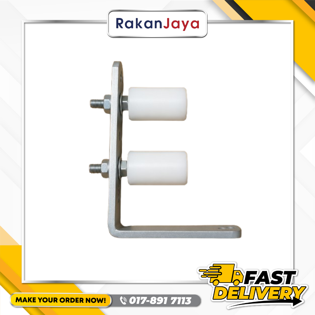 L-BRACKET C/W 40 X 60 DOUBLE NYLON BUSH