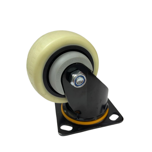 BANGFA ROLLER HEAVY DUTY SWIVEL TOP PLATE CASTOR C/W NYLON WHEEL