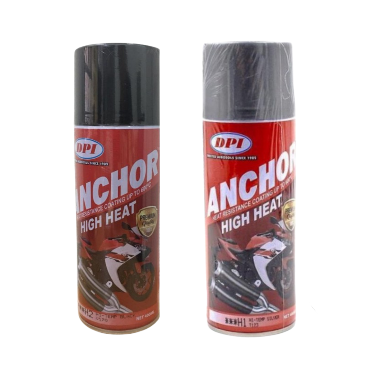 ANCHOR H1/H2 HIGH HEAT 600℃ SPRAY PAINT