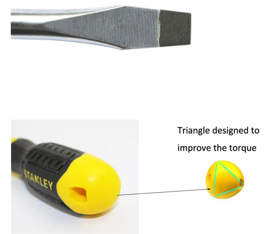 STANLEY SLOTTED HEAD SCREWDRIVERS