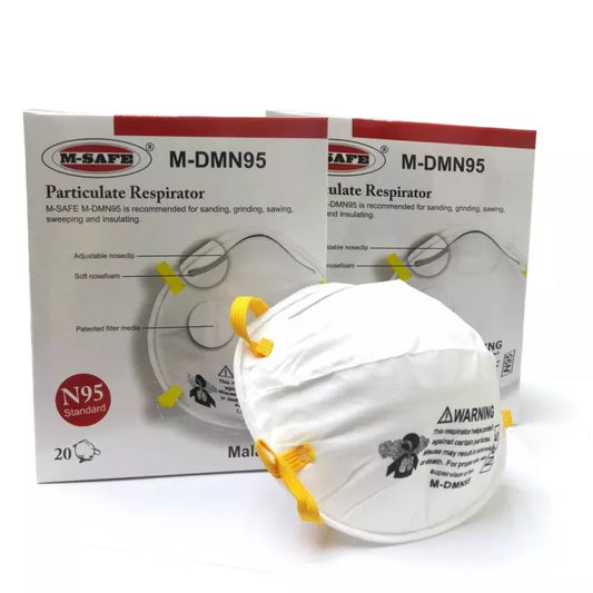M-SAFE M-DMN95 N95 STANDARD PARTICULATE RESPIRATOR MASK