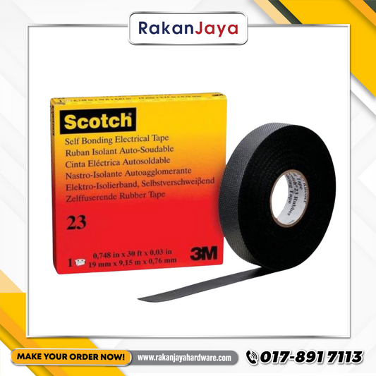 3M SCOTCH RUBBER SPLICING TAPE 23