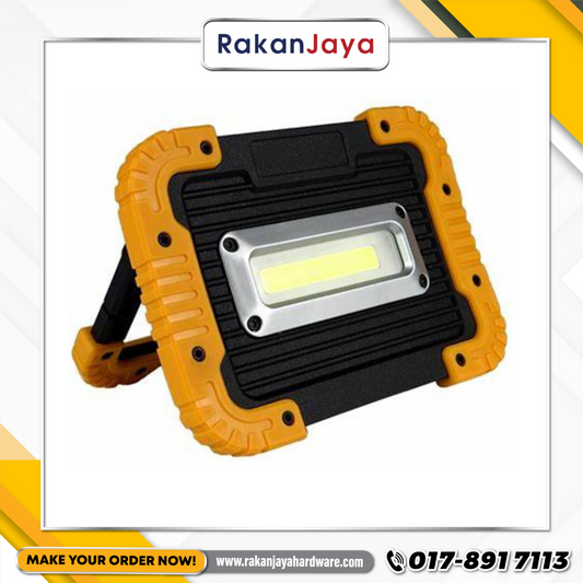RECHARGABLE PORTABLE WORK/FLOOD LIGHT 750LM