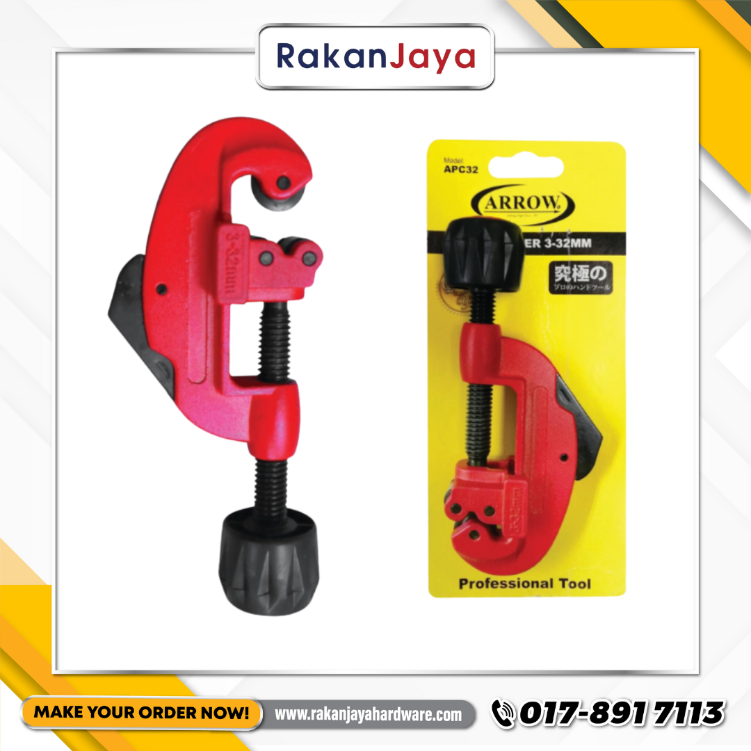 ARROW APC32 HEAVY DUTY TUBING CUTTER (3-32MM)