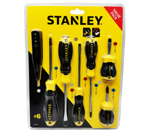 STANLEY CODE 666-79 SET 6PCS AND PHILIPS SCREWDRIVERS