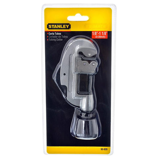 STANLEY TUBING CUTTER 1/8"-1-1/8" (3MM-28MM) (93-020)
