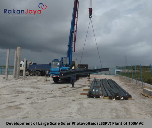 Supplier for Development of Large Scale Solar Photovoltaic (LSSPV) Plant of 100MXC at Jambu Bongkok, Marang, Terengganu.