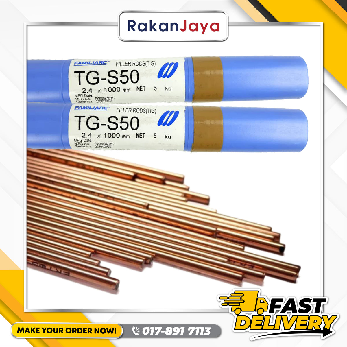 KOBELCO WELDING TIG FILLER ROD (5KG)