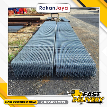 HDG (HOT DIPPED GALVANIZED) GRATING (6MTR)