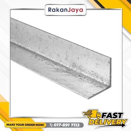 HDG (HOT DIP GALVANIZED) ANGLE (6MTR)